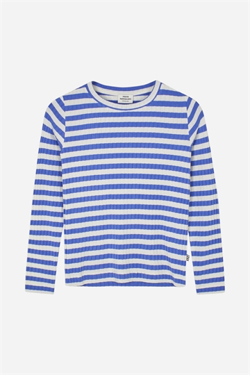 Mads Nørgaard 5x5 Classic Stripe - Talika Top Amparo - Blue/Vanilla Ice